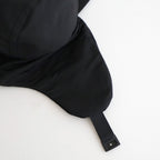 綿ナイロングログラン×エステルフリースキャップ #BLACK [HP-K602-051]