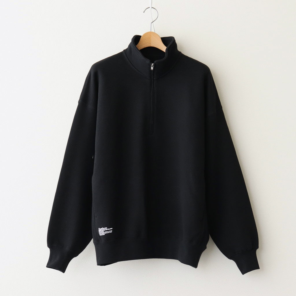 HEAVY OZ HALF ZIP PULLOVER #BLACK [FSC244-70162]