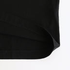 EMBROIDERY T-SHIRT #BLACK [YK25SS0981CS]