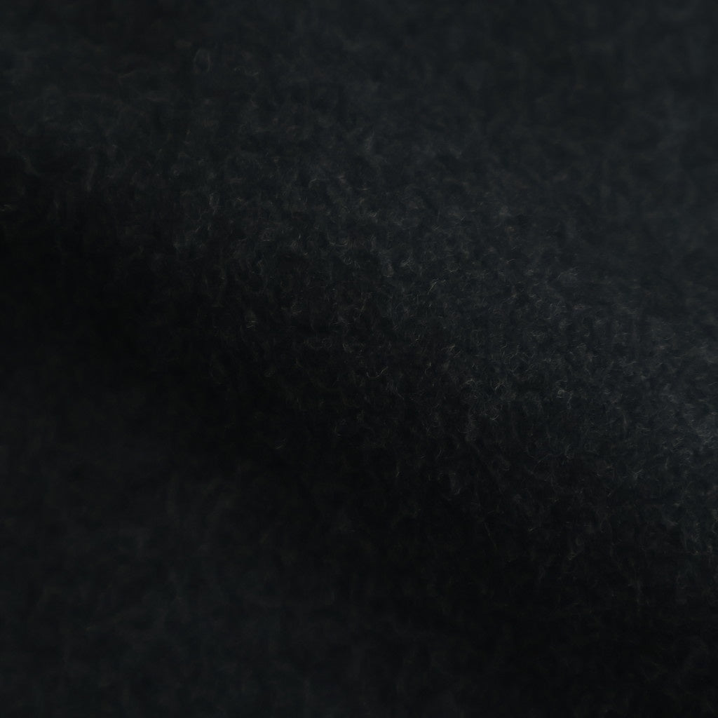 WOOL FULLING FLANNEL PADDED OVER BLOUSON #TOP CHARCOAL [A25AB02CF]