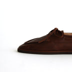 SOFT LEATHER DECK SHOES #BROWN [A25SS03QD-M]