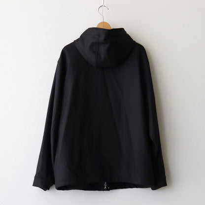 MELTON HOODED BLOUSON #DARK CHARCOAL [ST.928]