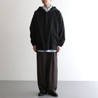 ワイドフーディーシャツ #SUMI [D125-T691]