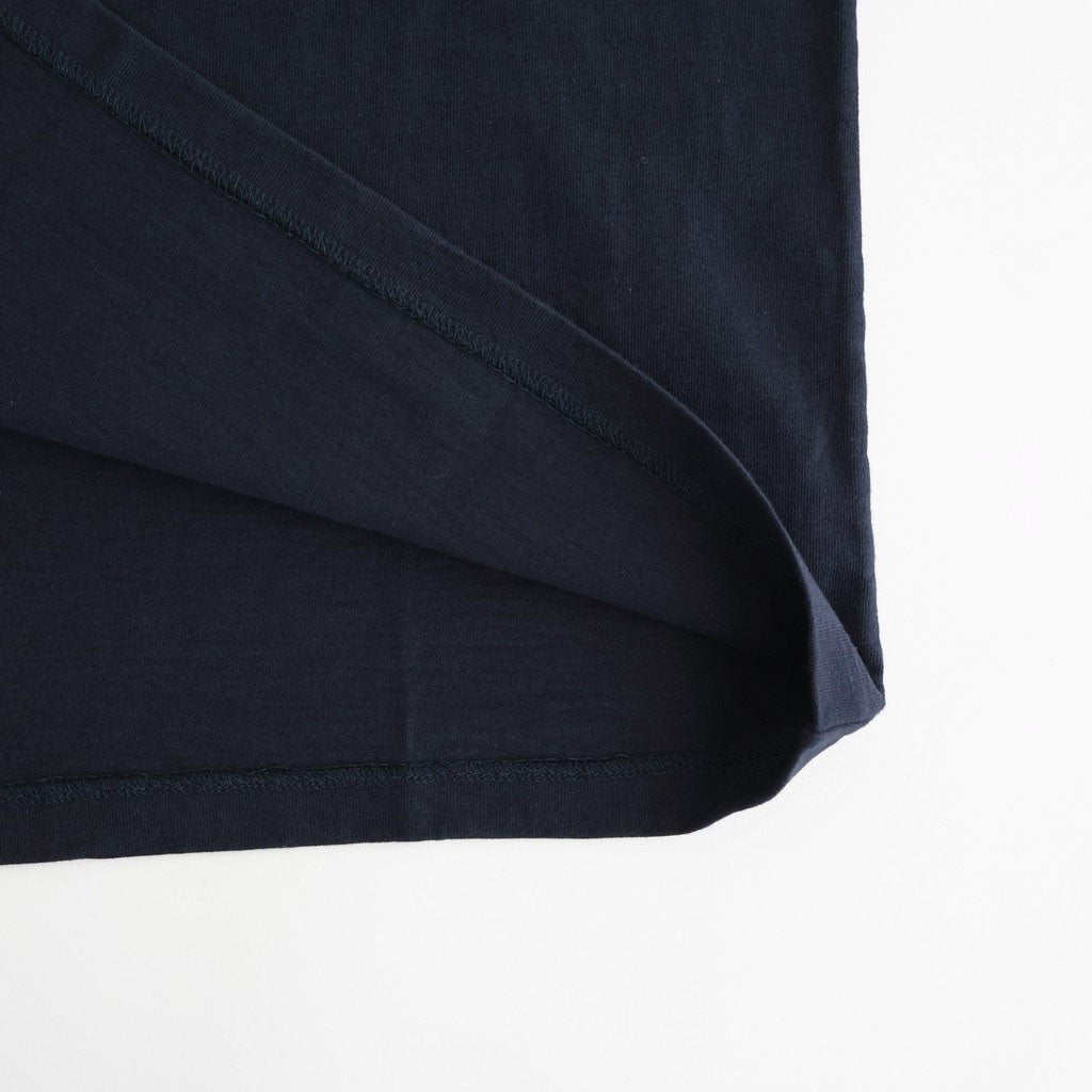ムラ糸Tシャツ Slub Yarn T-Shirt #NAVY [31061007]