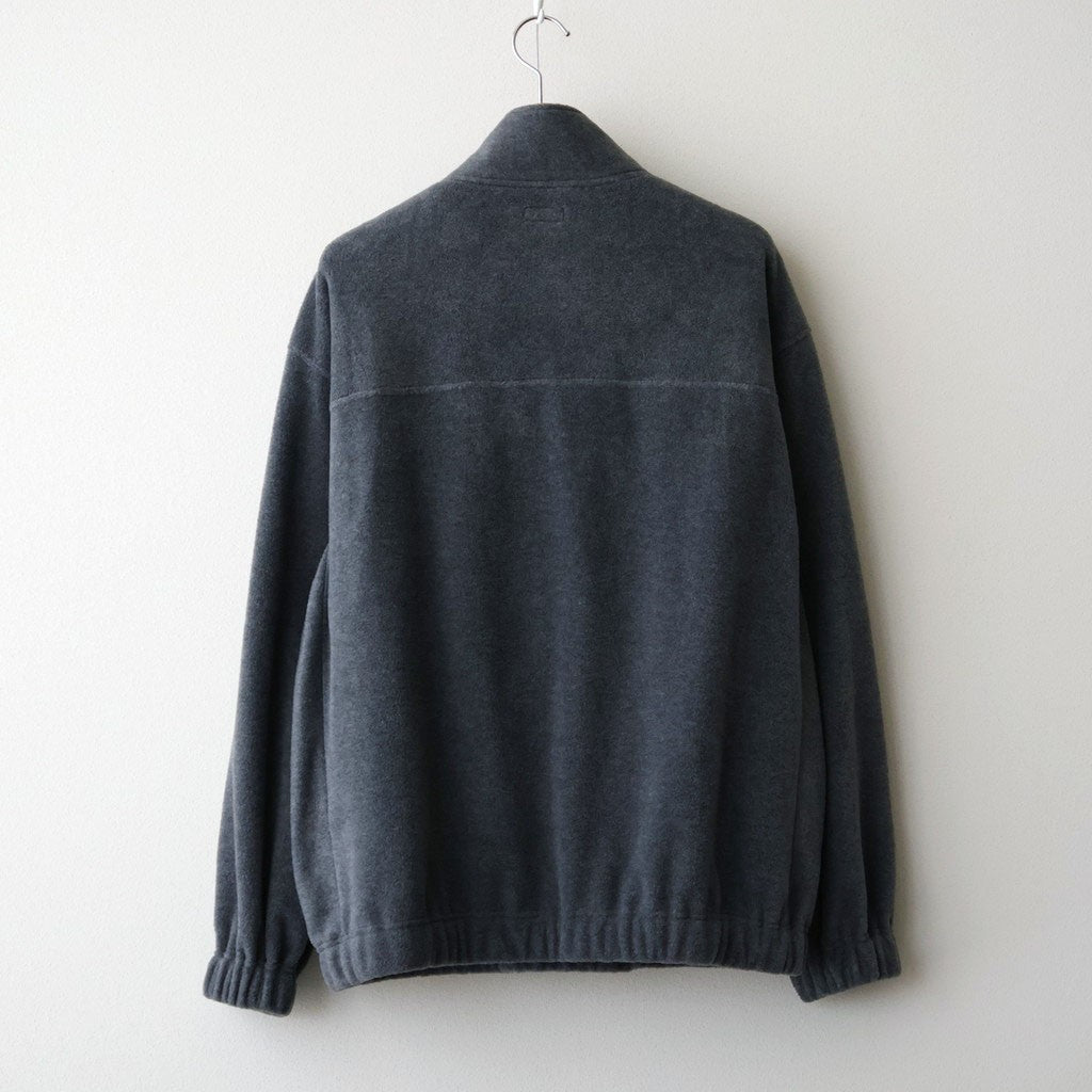 Tourist Fine Fleece Half Zip-up #HEATHER GRAY [AOFWTS003]