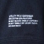 UTILITY PILE CARDIGAN SET-UP #NAVY [FSR253-60211]