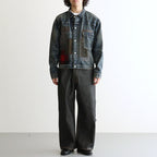 男性モデル(ハラ):172cm 55kg 着用サイズ：M