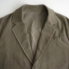 VINTAGE CORDUROY SINGLE BREASTED JACKET #TAUPE [ST.1580]