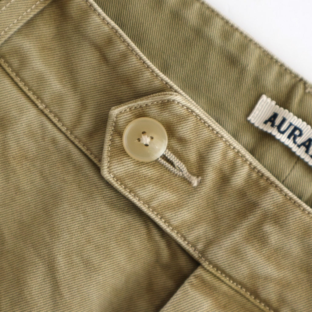 PRODUCT DYED FINX CHINO ONE-TUCK PANTS #BEIGE [A25AP01CP]
