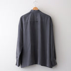 コードポケットロングSLシャツ-P #SUMI [D224-T781-P]