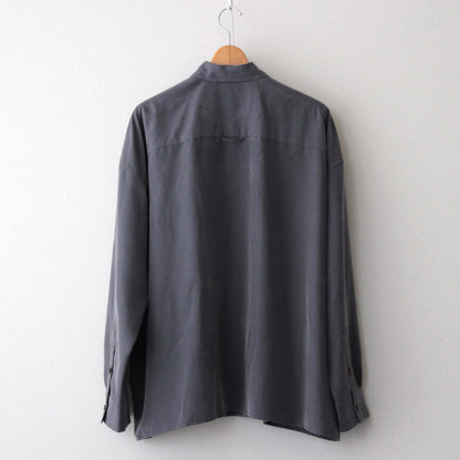 Cord Pocket Long SL Shirt-P #SUMI [D224-T781-P]