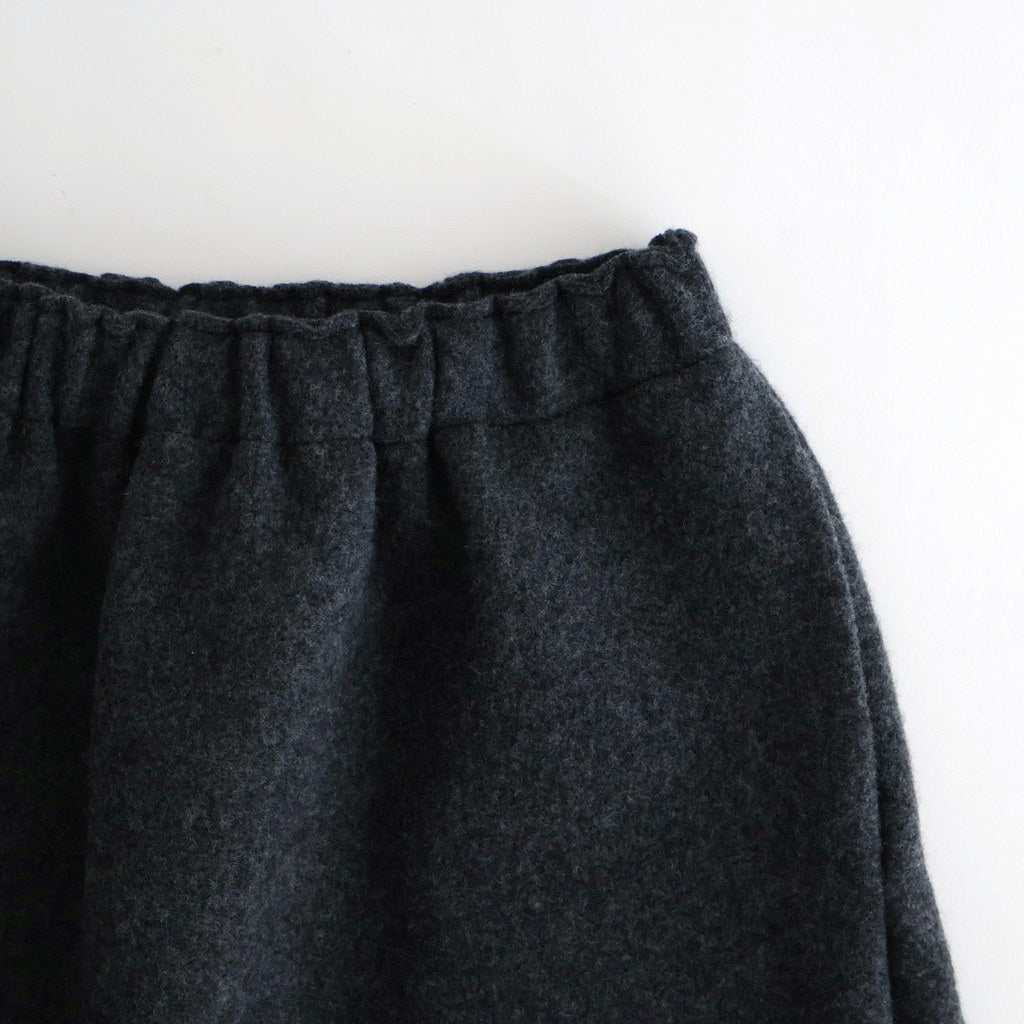 Felt Skirt #CHARCOAL [52052601]