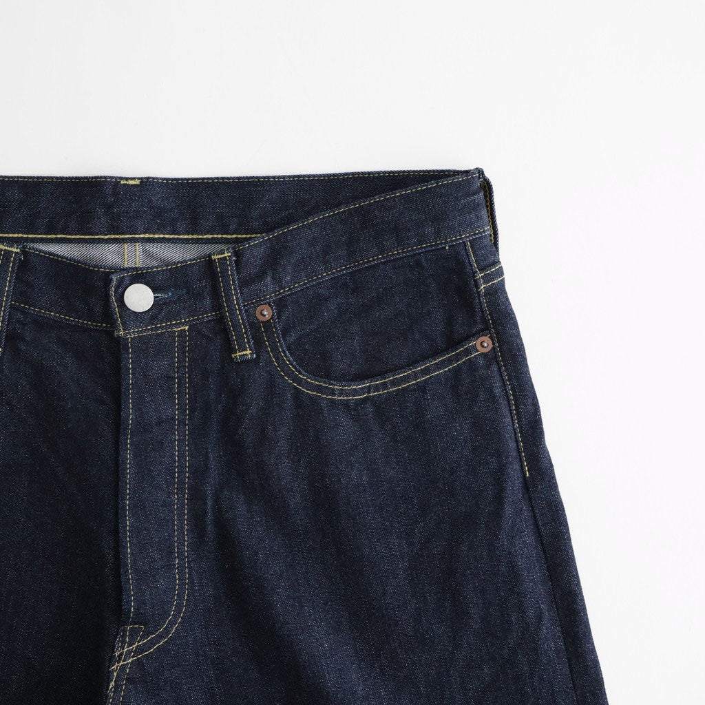 LOOSE DENIM PANTS #INDIGO(OW) [ST.1567]