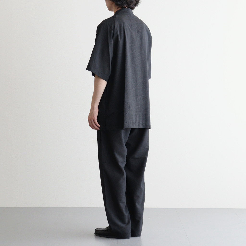 CAMBRIAN SHIRT S/S GG #GRID BLACK [TT-CB-SHT-SS-GG]