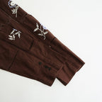 Embroidery Patchwork Shirts #BUG [12610428]