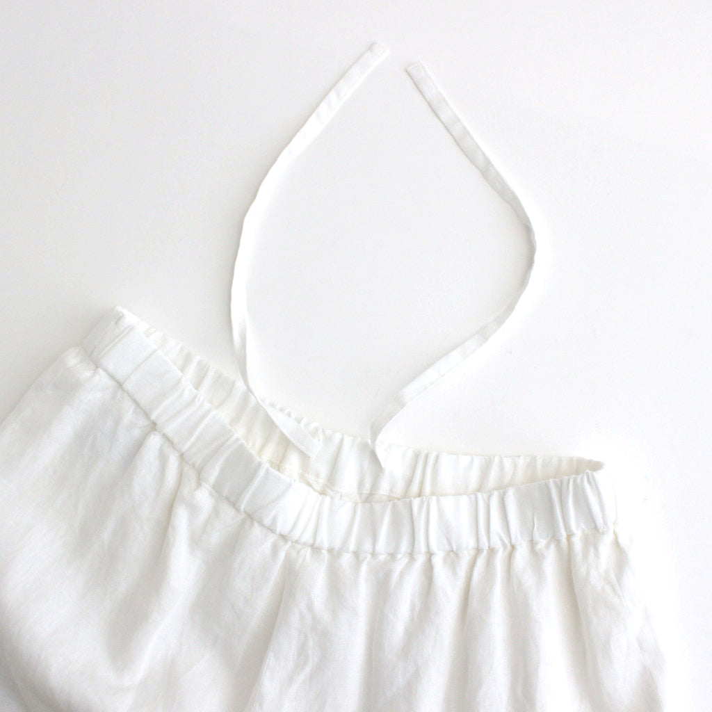 Linen Easy Wide Pants #WHITE [GL241-40278B]