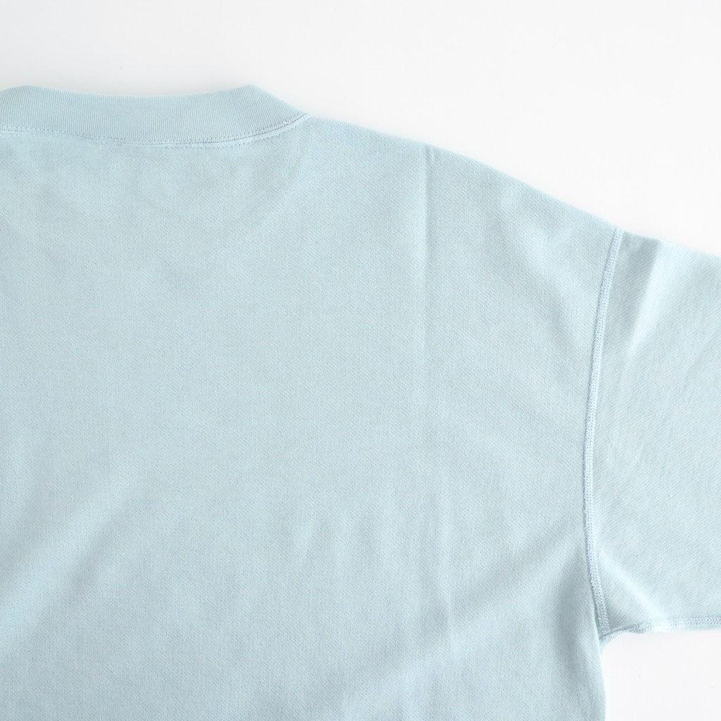 HIGH TWIST LIGHT SWEAT P/O #PALE BLUE [A26SP02MU]