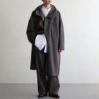 メルトンダッフルロングCT #GRAY [D224-C545]