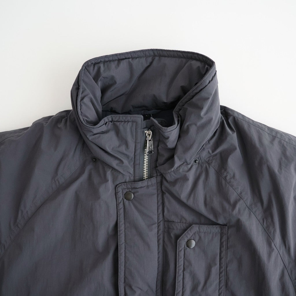 Puffer Military Coat #Charcoal [YK26FW01351C]
