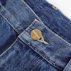 Selvage Denim Two Tuck Pants #INDIGO_LIGHT FADE [GU261-40061LB]