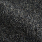 WOOL/ALPACA KNIT CREW NECK LS #CHARCOAL [ST.1294]