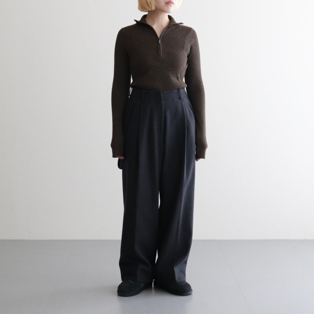 Halfzip Rib Knit #CHO [12610506]