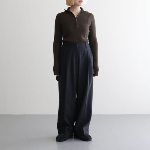 Halfzip Rib Knit #CHO [12610506]