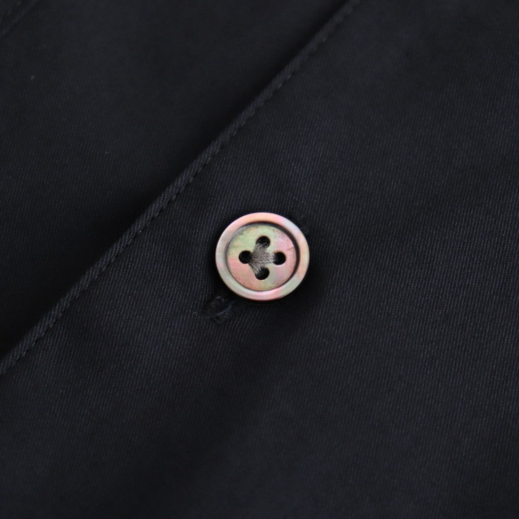 Solotex Twill S/S Oversized Box Shirt #NAVY [GM251-50323B]