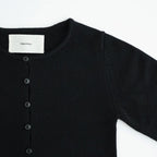 Cashmere Compact Cardigan #BLK [12620513]