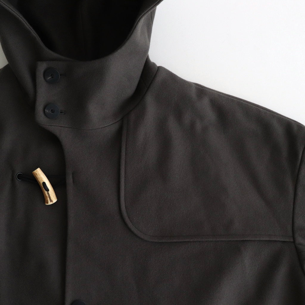 メルトンダッフルロングCT #GRAY [D224-C545]