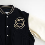 WOOL VARSITY JACKET #NAVY [26330201]