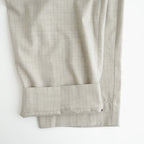 よそいきシンプル2タックワイドPT #BEIGE STRIPE [D226-P153]