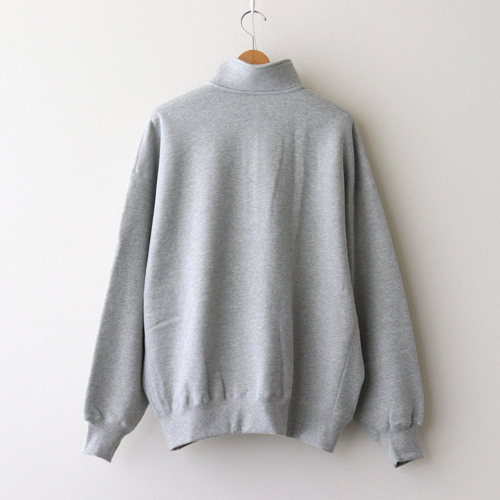 HEAVY OZ HALF ZIP PULLOVER #H.GRAY [FSC244-70162]