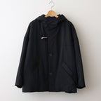 ヴィンテージNYパデッドダッフルショートCT #BLACK [D225-C444-V]