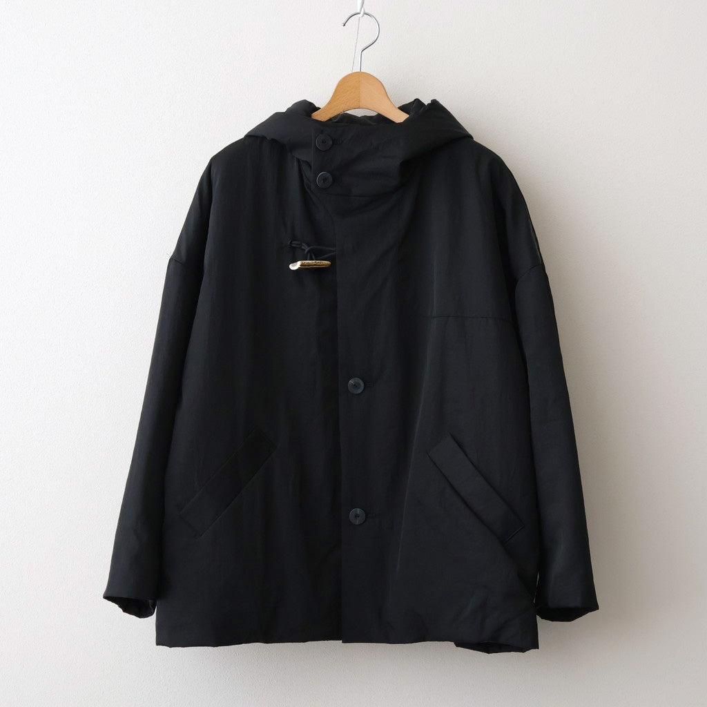 ヴィンテージNYパデッドダッフルショートCT #BLACK [D225-C444-V]