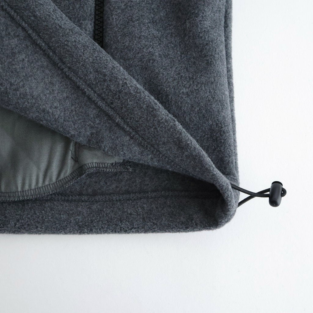 Fleece Tight Fit Track Jacket #DK.GREY [I25AW-BC119]