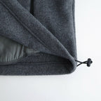 Fleece Tight Fit Track Jacket #DK.GREY [I25AW-BC119]