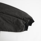 FIBRIL NYLON SATIN FLIGHT JACKET #CHARCOAL GRAY [JKAGLW0200]