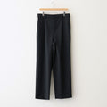 WOOL TORPICAL LOOSE FIT PANTS #BLACK(005) [PRAGGW0700]