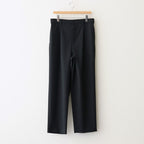 WOOL TORPICAL LOOSE FIT PANTS #BLACK(005) [PRAGGW0700]