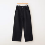 ONE WASH BLACK DENIM ASHLEY JEANS #BLACK [N0025]