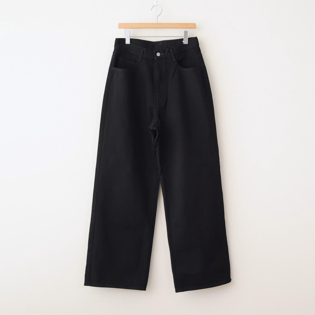 ONE WASH BLACK DENIM ASHLEY JEANS #BLACK [N0025]