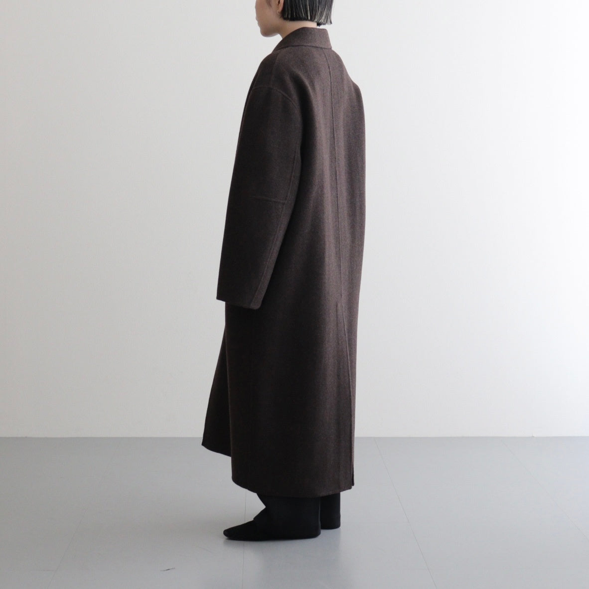 Wool Over Coat #D/BRN [12520006]