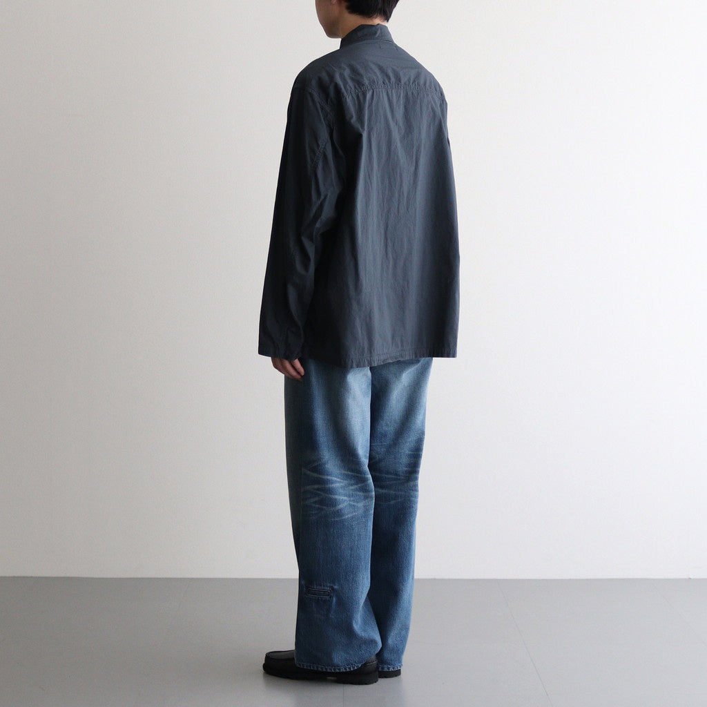 Garment Dyed Typewriter Fatigue Shirt #GRAY [GM251-50091B]
