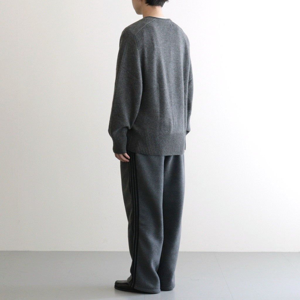 Cashmere V Neck #CHARCOAL [I25AW-IBC63]