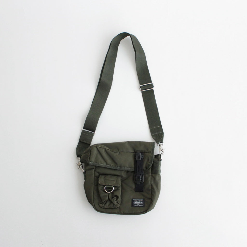 PORTER ナイロンツイル ショルダーバッグ #KHAKI [HO-K202-051]