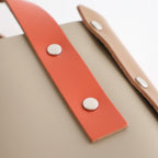 your choice // assemble hand bag tall S #orange × beige [yc-rb-ats]