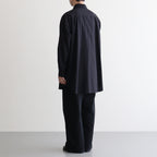 ヨークスリーブシャツ-P #BLACK [D225-T810-P]