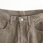 VINTAGE CORDUROY ROUND PANTS #TAUPE [ST.1573]
