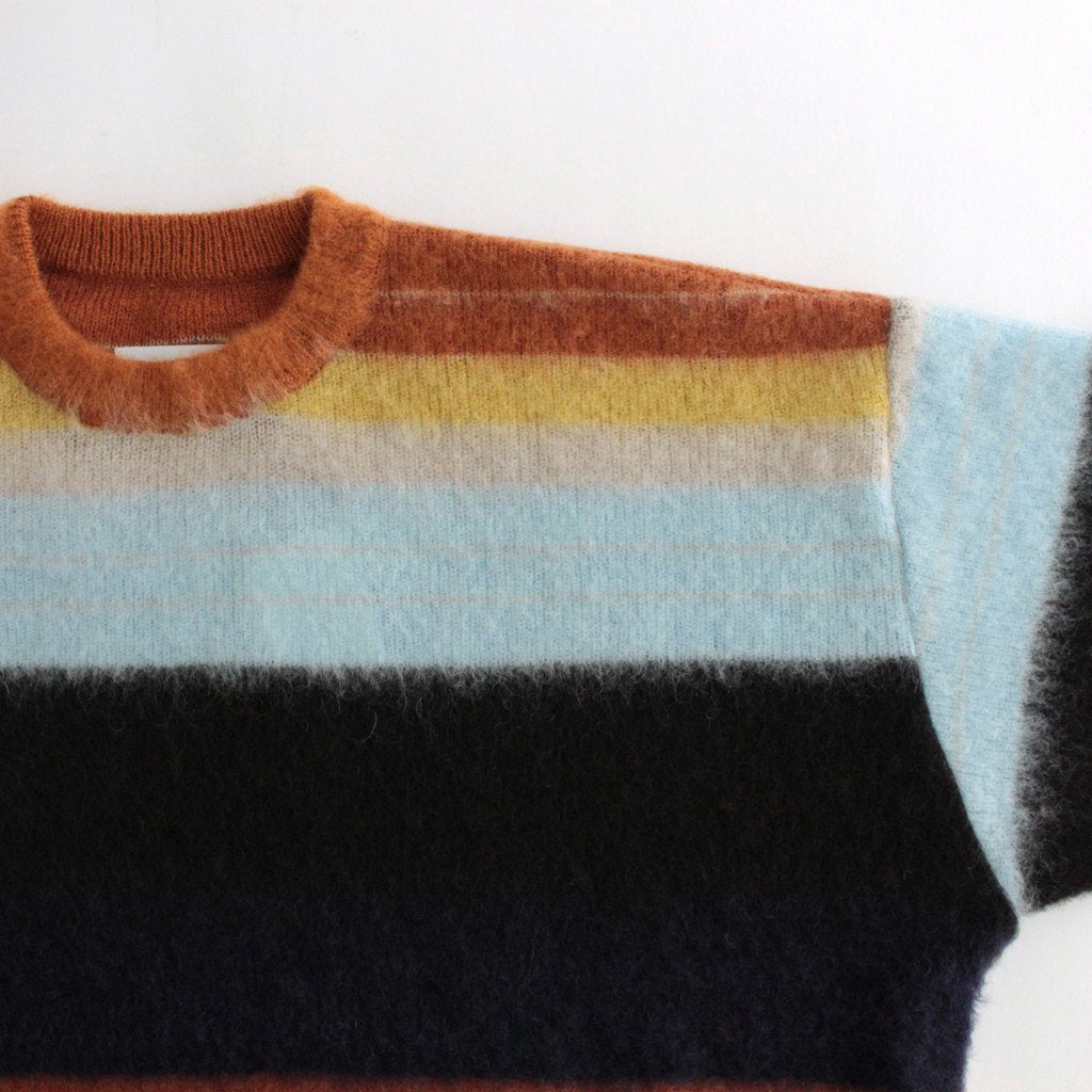 COLOR COMBINATION MOHAIR LS #MULTI STRIPES [ST.533-2]